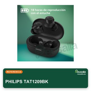 PHILIPS TAT1209BK auriculares inalámbricos