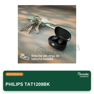 PHILIPS TAT1209BK auriculares inalámbricos