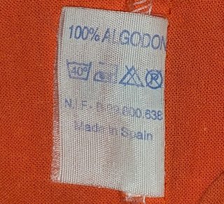 Pantalón corto naranja