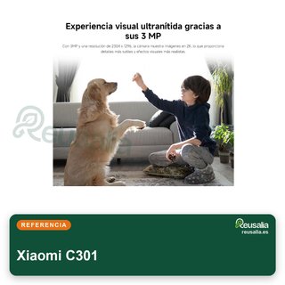Xiaomi C301 cámara vigilancia 2K 3MP interior