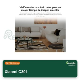 Xiaomi C301 cámara vigilancia 2K 3MP interior