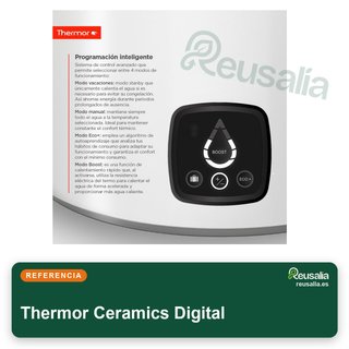Thermor termo eléctrico eficiente antical digital