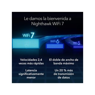 NETGEAR Nighthawk Router WiFi 7 BE9300