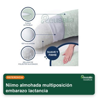 Niimo almohada multiposición embarazo lactancia