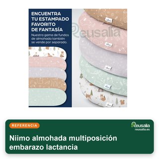 Niimo almohada multiposición embarazo lactancia