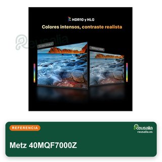 Metz 40MQF7000Z TV 40" QLED Smart TV HDR10