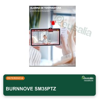 BURNNOVE vigilabebés cámara 5" HD 720P sin WiFi