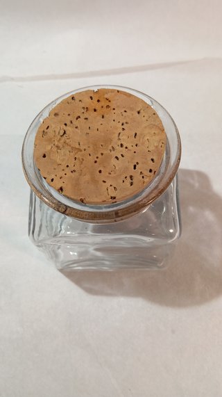 Lote de tarros de cristal cuadrados lisos