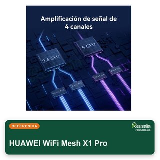 Huawei WiFi Mesh X1 Pro router doble banda