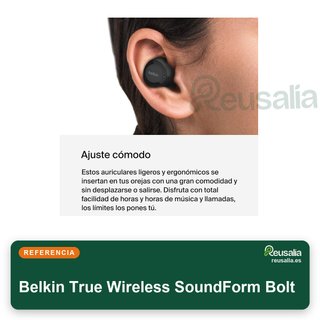 Belkin auriculares inalámbricos con gran autonomía