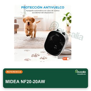 MIDEA calefactor portátil baño bajo consumo