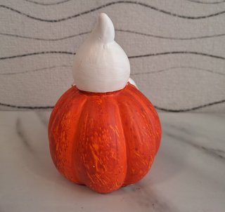 Decorazione Halloween Zucca Fantasma Ceramica