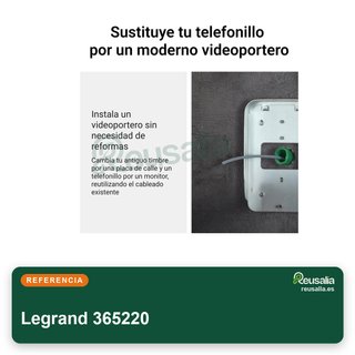 Legrand Easykit 365220 Monitor Videoportero 7"