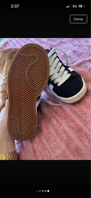 Adidas Campus Zapatillas Negras Blancas