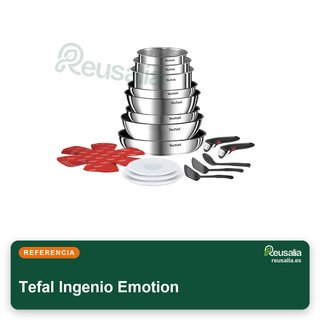 Tefal Ingenio Emotion juego 8 piezas acero