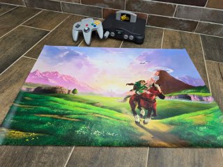 Zelda Ocarina of Time Poster PVC 70x50cm