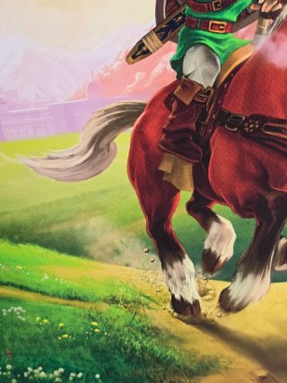 Zelda Ocarina of Time Poster PVC 70x50cm