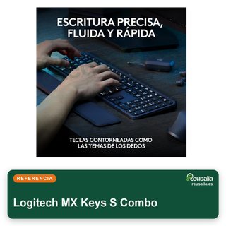 Logitech MX Keys S Combo teclado ratón