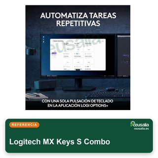 Logitech MX Keys S Combo teclado ratón