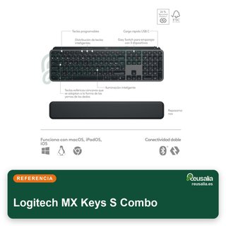 Logitech MX Keys S Combo teclado ratón
