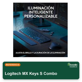 Logitech MX Keys S Combo teclado ratón