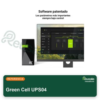 Green Cell SAI UPS 1500VA 900W 230V LCD