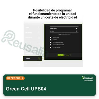 Green Cell SAI UPS 1500VA 900W 230V LCD