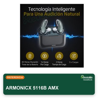 Amplificador auditivo recargable Bluetooth 16
