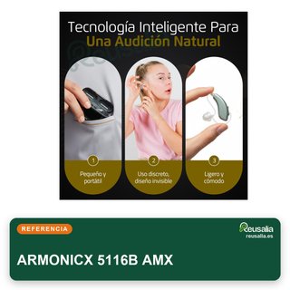 Amplificador auditivo recargable Bluetooth 16