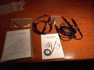 Osciloscopio Siglent SDS1052DL+ y 3 sondas