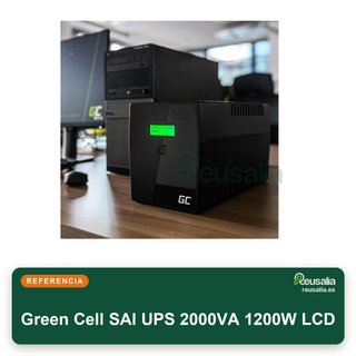 Green Cell SAI UPS 2000VA 1200W LCD