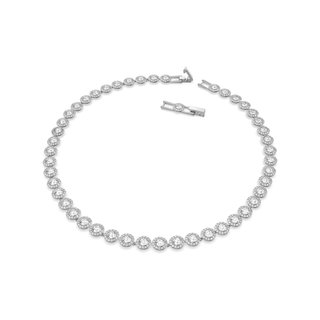Swarovski collar Tennis Una Angelic blanco