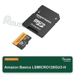 Amazon Basics 128GB Tarjeta microSD alta velocidad