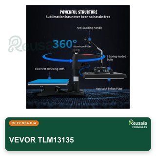 VEVOR prensa calor 5 en 1 29x38 cm
