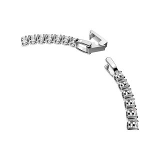 Swarovski Pulsera Tennis Deluxe mujer rodio