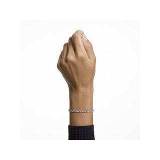 Swarovski Pulsera Tennis Deluxe mujer rodio