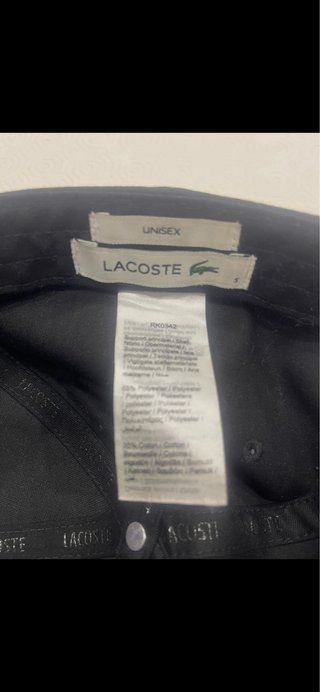 Boné original Lacoste