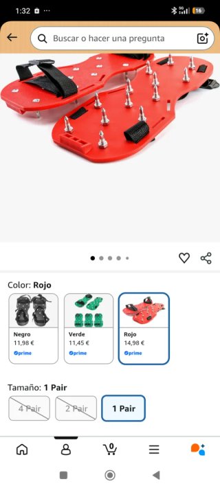 Zapatos con puntas para microcemento