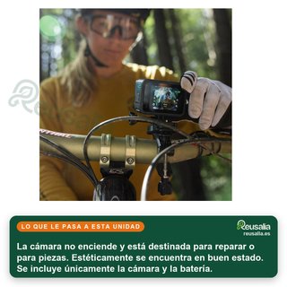 - GoPro HERO12 Black cámara acción resistente