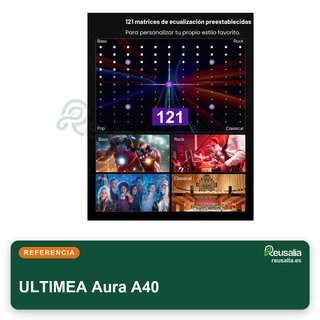ULTIMEA Aura A40 barra sonido 7.1 canales