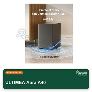 ULTIMEA Aura A40 barra sonido 7.1 canales