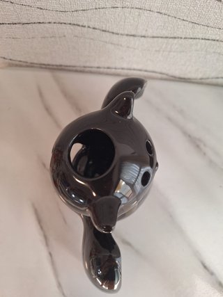 Bruciatore essenze ceramica nero Halloween