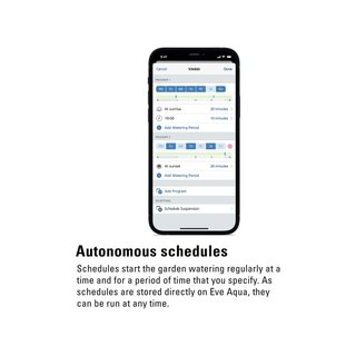 Eve Aqua controlador riego inteligente Apple