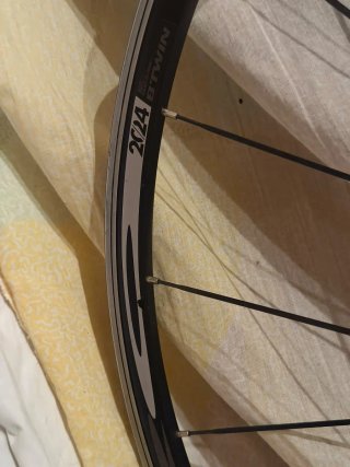 Llanta Delantera B'twin Aero bicicleta carretera