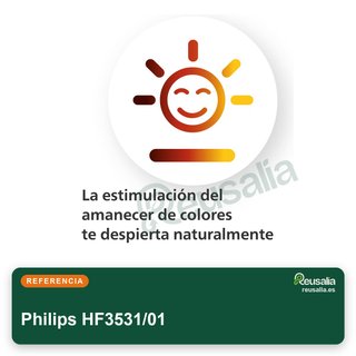 Philips Wake-up Light HF3531 despertador luz