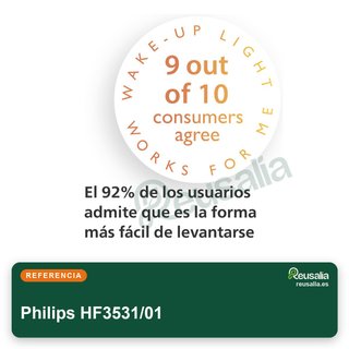 Philips Wake-up Light HF3531 despertador luz