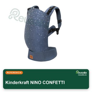 Kinderkraft NINO CONFETTI portabebés ergonómico