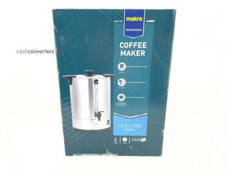 cafetera goteo makro cafetera profesional  10,5l makro