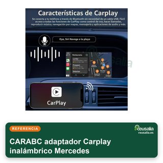 CARABC adaptador Carplay inalámbrico Mercedes