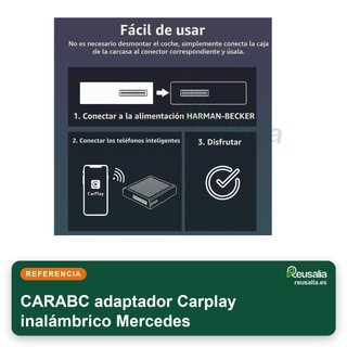 CARABC adaptador Carplay inalámbrico Mercedes